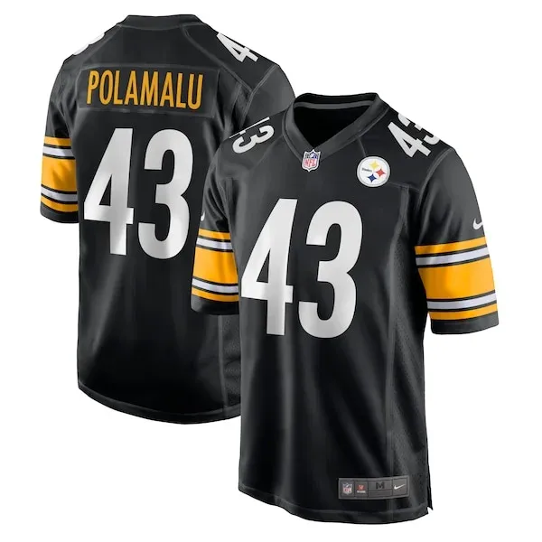 Pittsburgh Steelers Game Football Jersey - Black S | player jersey
