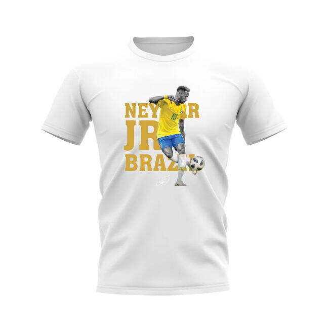 Neymar Brazil Player Tee (White)