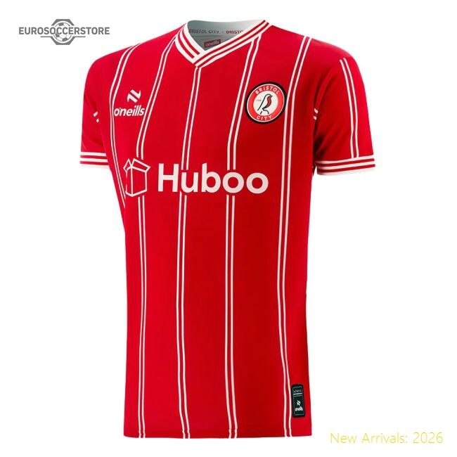 Authentic 2023-2024 Bristol City Home Jersey (your Name) - Premium