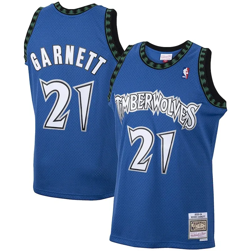Kevin Garnett MIN Swingman Jersey - superior classic - Blue game-day