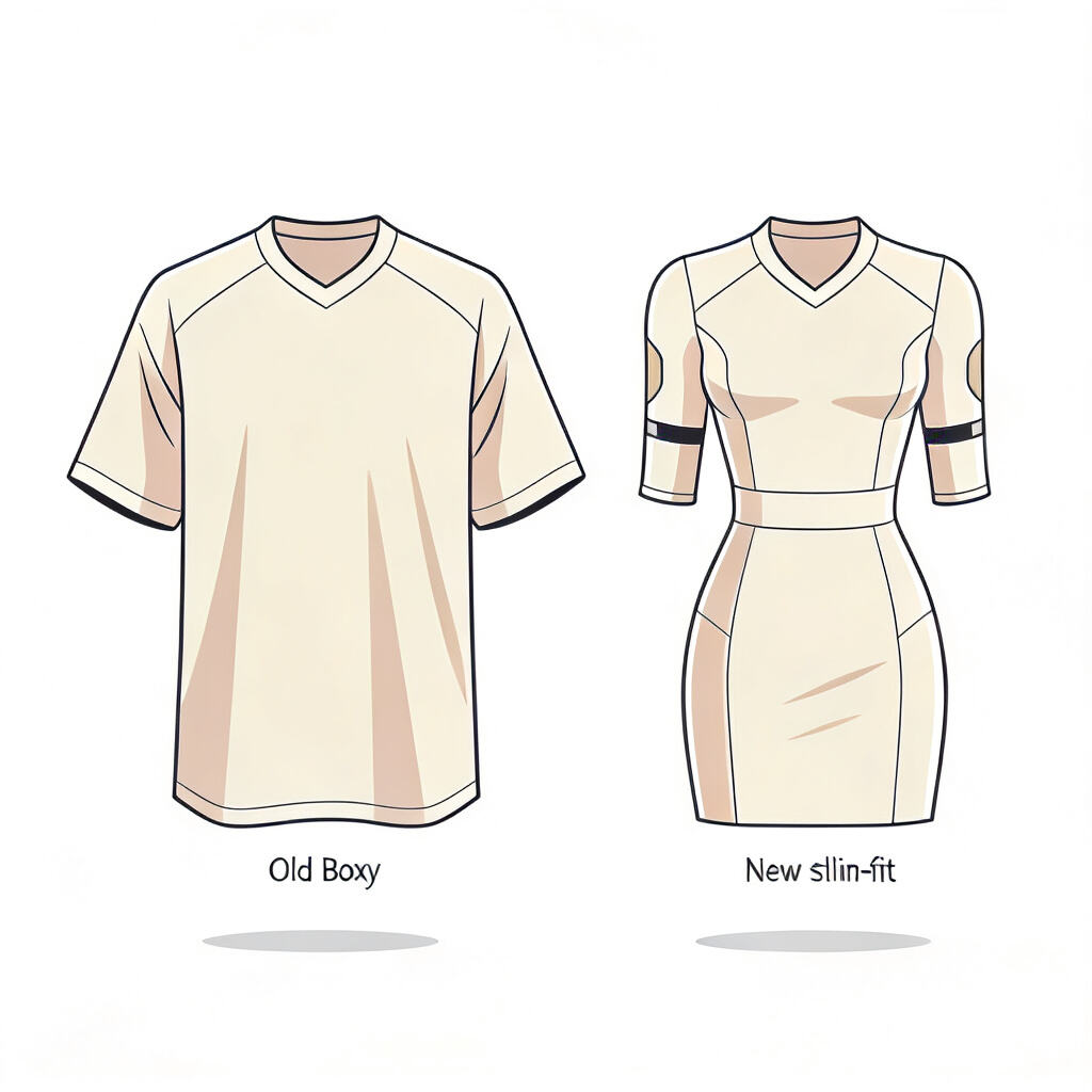 Women's fit football shirt"