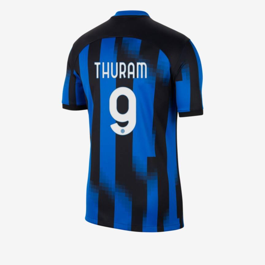 Inter Milan THURAM 9 Home Jersey for the 23-24 Season