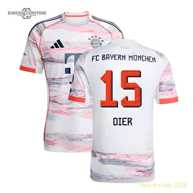 2025-2026 Bayern Munich Alternate Jersey (dier 15) - Excellent Value