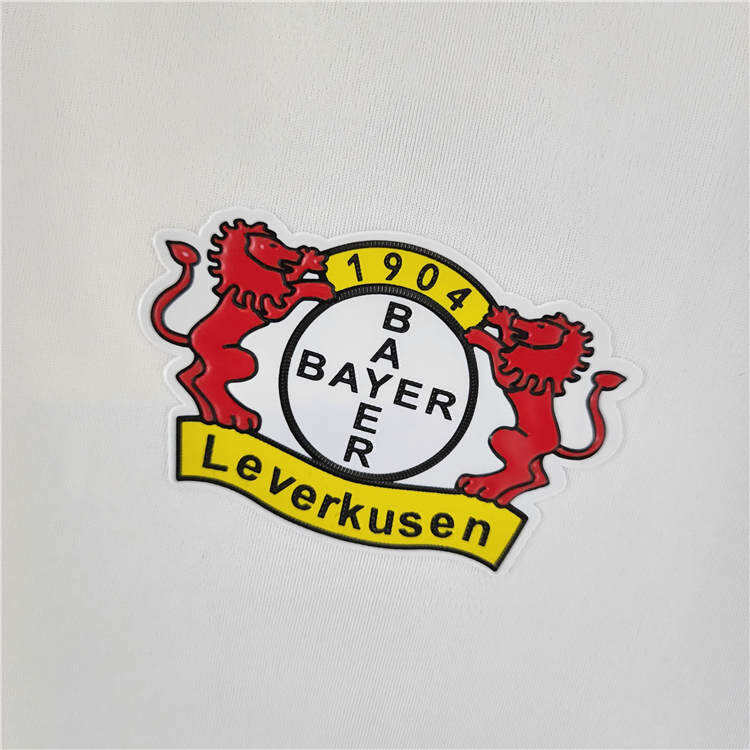 Bayer Leverkusen 2223 Away White Soccer Jersey Football Shirt -