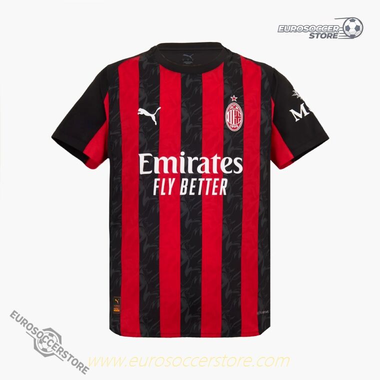 AC Milan 25-26 Home Football Jersey (Player Edition)