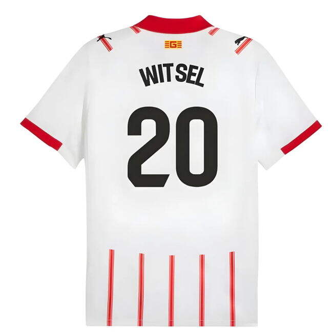 2025-2026 Girona Home Shirt (Witsel 20) | Licensed Product