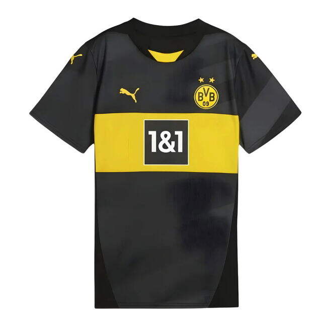 Replica Quality Borussia Dortmund Away Supporter Kit (Adults)