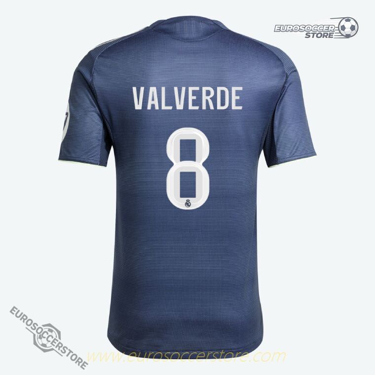 Real Madrid 25-26 Away Jersey VALVERDE 8 (Player Version)