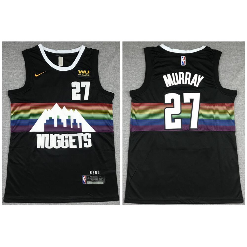 Pro Grade Denver Nuggets 27 Black Jersey - Fan Favorite