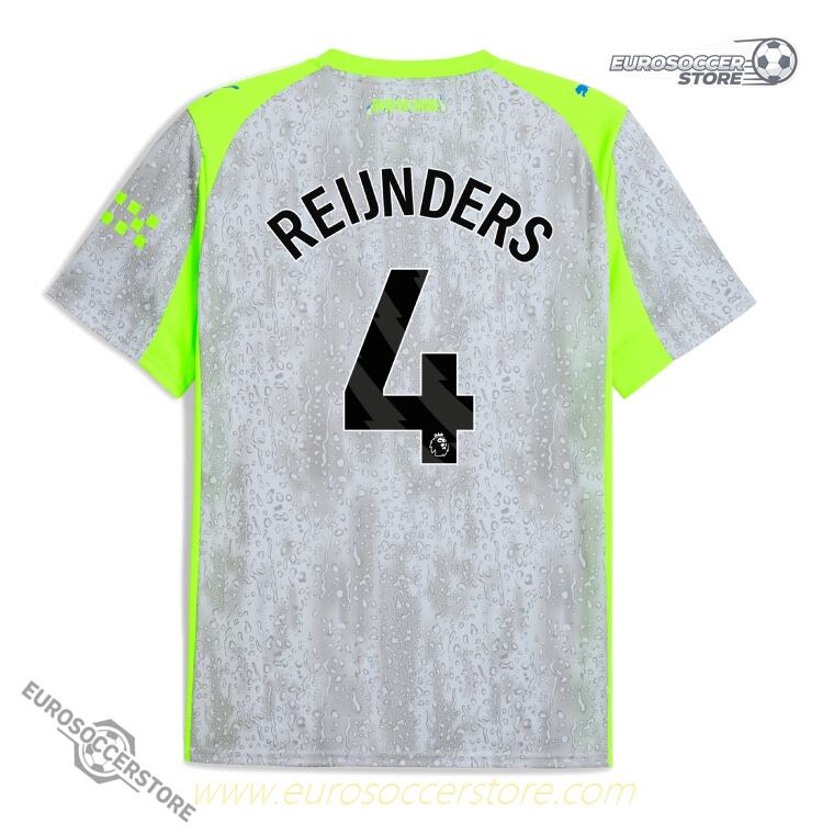 Manchester City's 25-26 Third Jersey featuring REIJNDERS 4