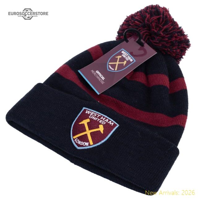 Authentic West Ham United Fc Breakaway Ski Hat - Premium Quality Baby