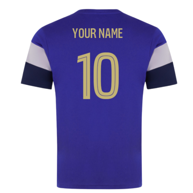 2025-2026 Shirt (Your Name) (Blue) Stretch Fabric Reinforced Seams