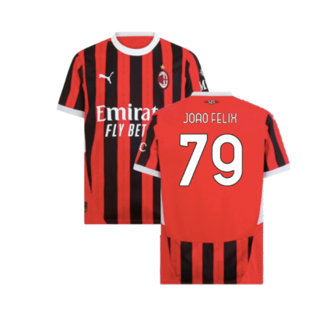 2024-2025 Ac Milan (acm) Home - Premium Quality - Var5-2
