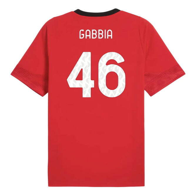 Gabbia 46 Match Replica AC Milan Training Supporter Shirt (Adults)