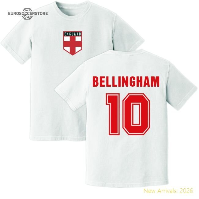 Genuine England 2024-2025 Official Training Shirt Temperature-control