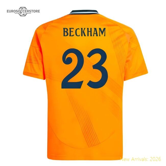 Exceptional 2024-2025 Real Madrid Away Jersey (kids) (beckham 23)