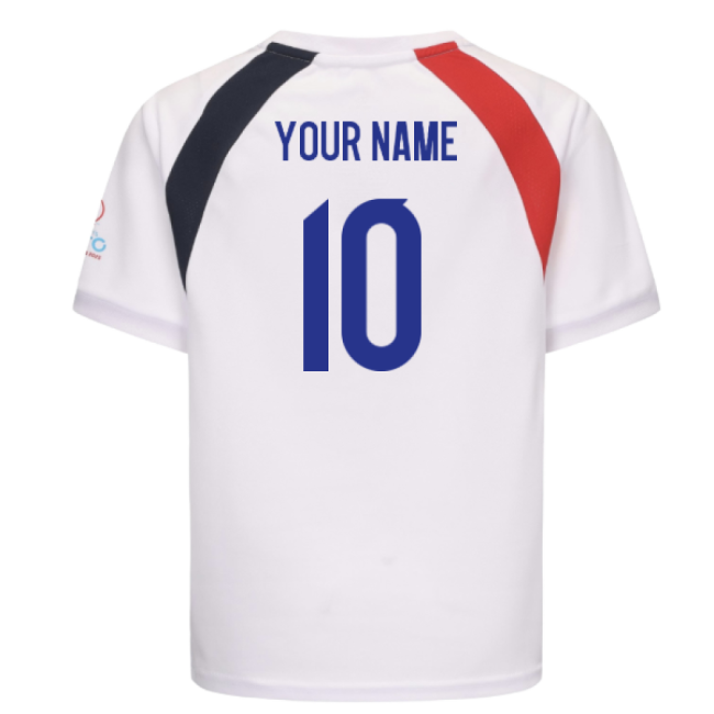 Kids England National Team Top Tier Home Player Jersey