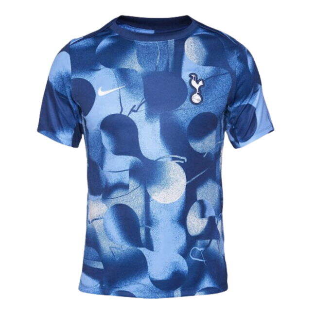 2024-2025 Tottenham Pre-Match Shirt (Binary Blue) (Your Name)