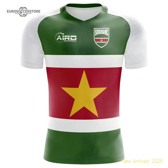 Durable Suriname Concept 20252026 Home Jersey Lightweight