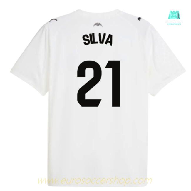 2025-2026 Valencia Home Shirt (Silva 21)