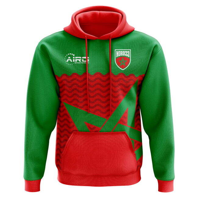 Championship 2025-2026 Morocco Home Concept Football Hoody (Kids)
