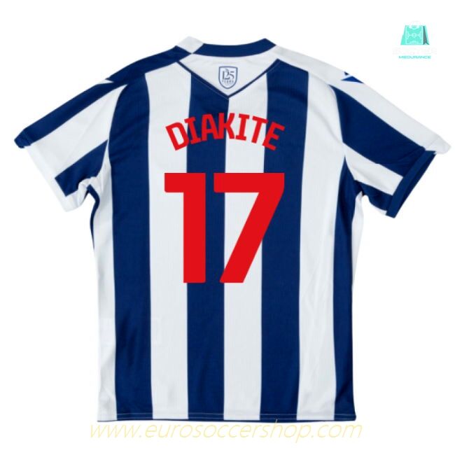 2025-2026 West Brom WBA Home Shirt - Kids (Diakite 17)