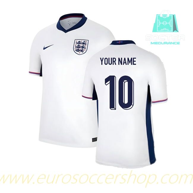 2024-25 Collection Three Lions Home Kit Replica (Customized)