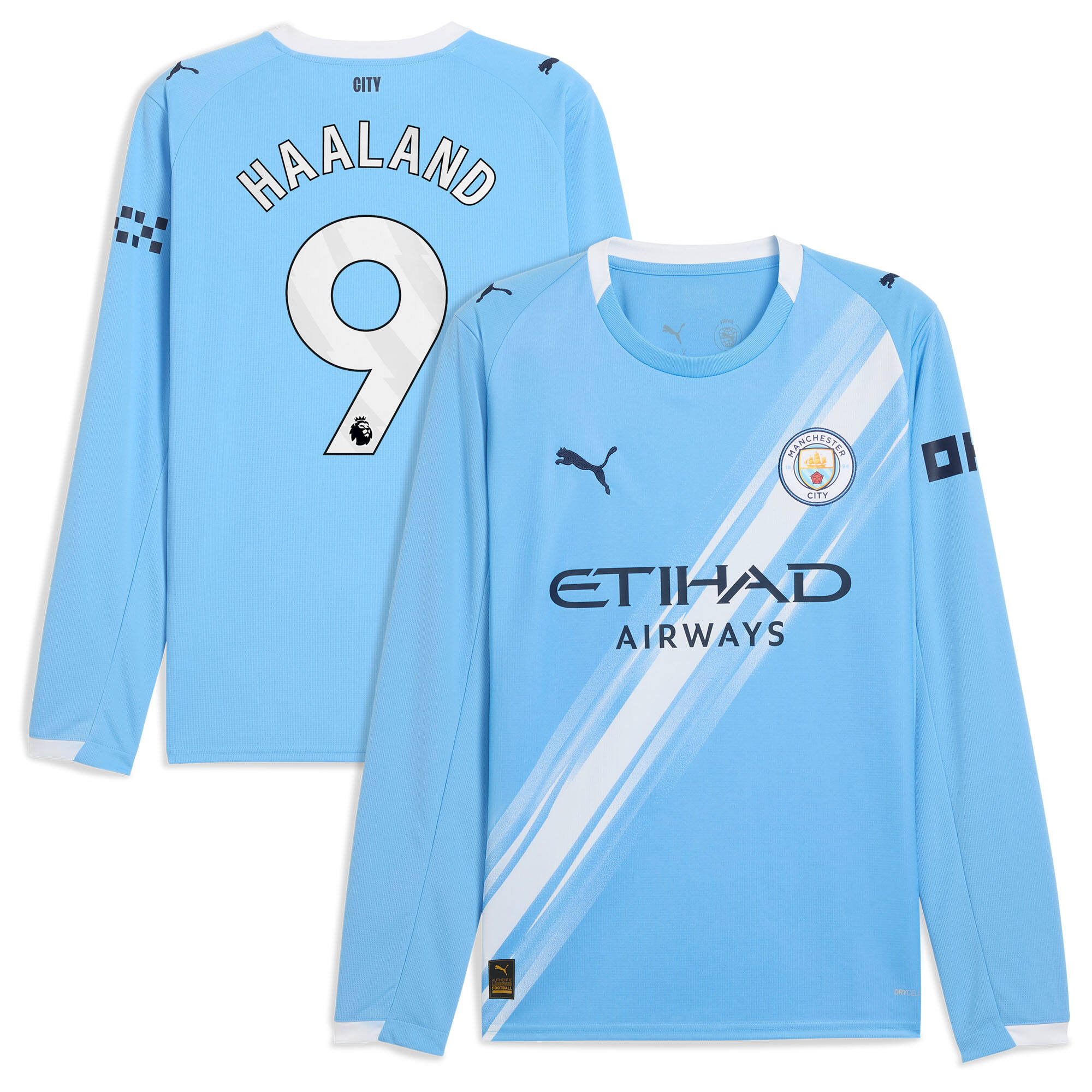Man City Men's 2025 Breathable Replica Jersey - Match Jersey