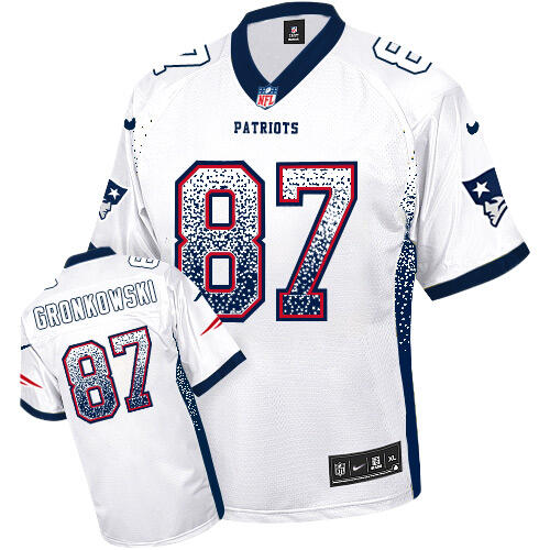 NFL NE #None White Drift Fashion Elite Jersey Adult premium