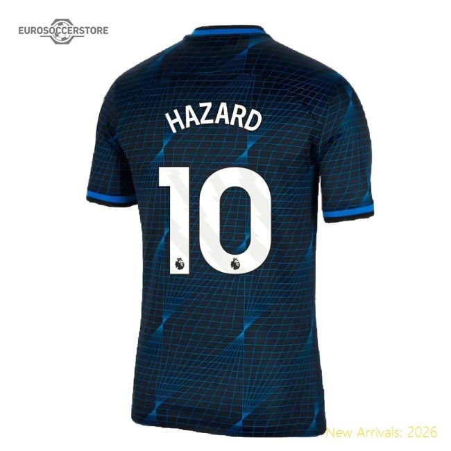 Authentic 2023-2024 Chelsea Away Football Shirt (hazard 10) - Premium