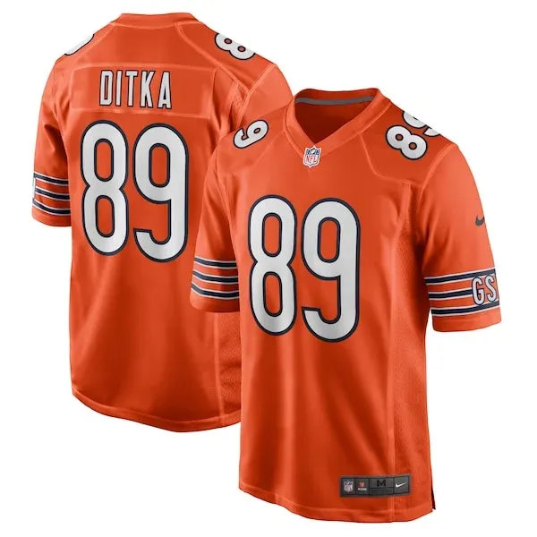 Performance None  Jersey - Premium Orange NFL Fan Jersey | Game Day...