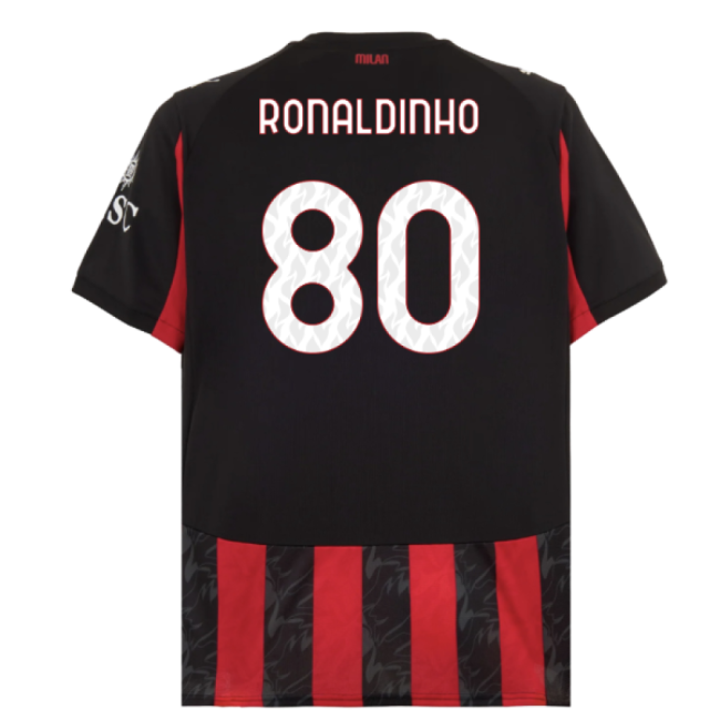 2025-2026 AC Milan Home Shirt for