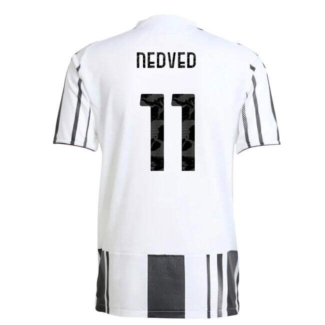 Nedved 11 Official Licensed Juventus Home Supporter Shirt for Adults