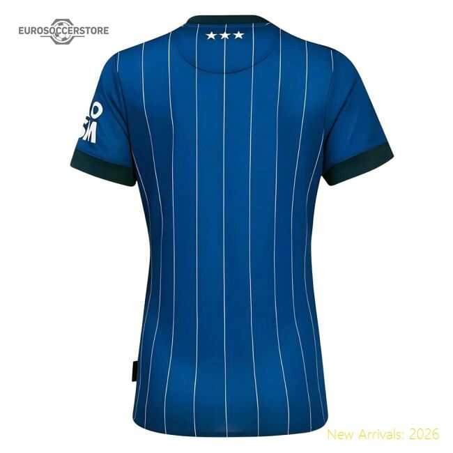 First-class 2024-2025 Ipswich Town Home Shirt (womens) - Official Edition