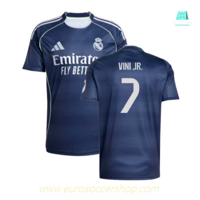 2025-2026 Real Madrid Away Shirt (Vini Jr. 7)