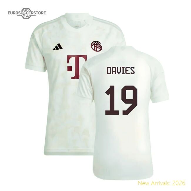 Outstanding 2023-2024 Bayern Munich Alternative Jersey (davies 19)