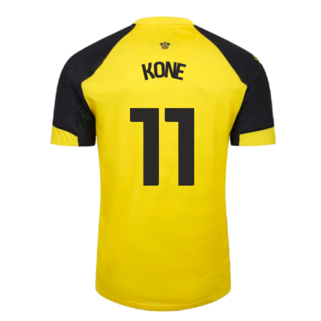 2023-2024 Watford Home Jersey (no sponsor) (Kone 11)