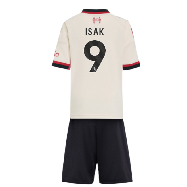 match worn 2025-2026 Liverpool Away Mini Kit (Isak 9)