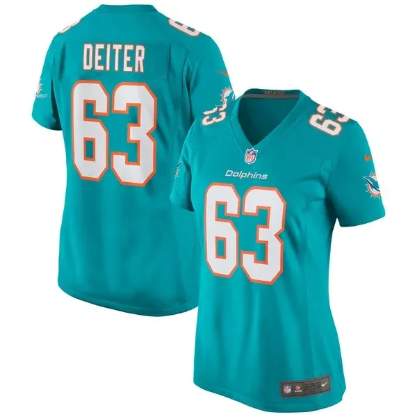 Performance None Game Jersey - Premium Aqua NFL Fan Jersey | Game D...