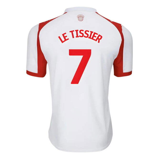 Authentic 2025-2026 Southampton Home Shirt (Kids Size) (Le Tissier 7)