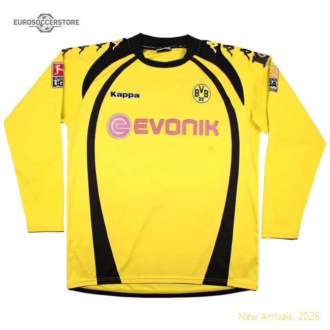 Best-Selling Borussia Dortmund 2009-10 Home Long Sleeve Shirt (Kuba #16) (2Xl) (Very
