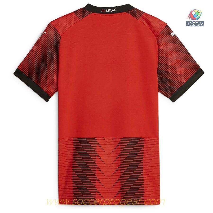 AC Milan Home Football Soccer Football Shirt 2023 2024 Women's Edition