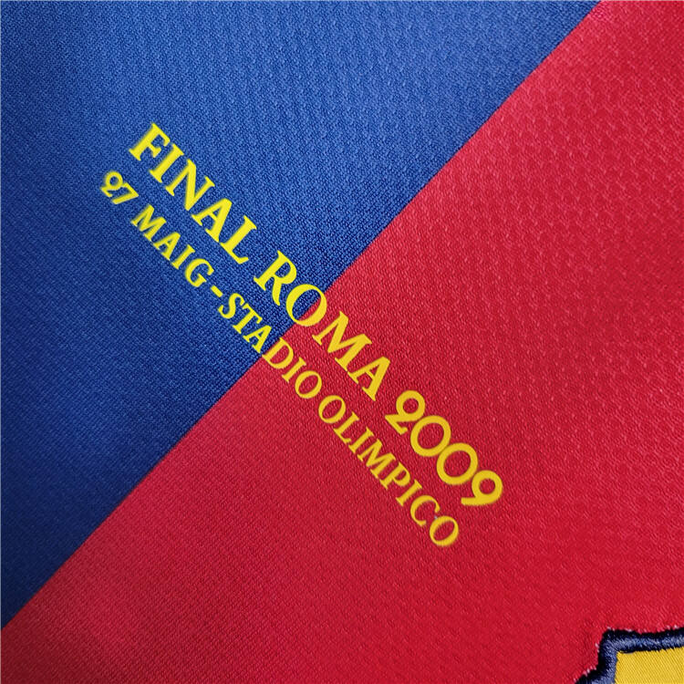 0809 Barcelona Retro Home Finals Version Shirt - Official Replica 185