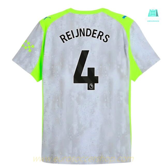 2025-2026 Man City Authentic Third Shirt (Reijnders 4)