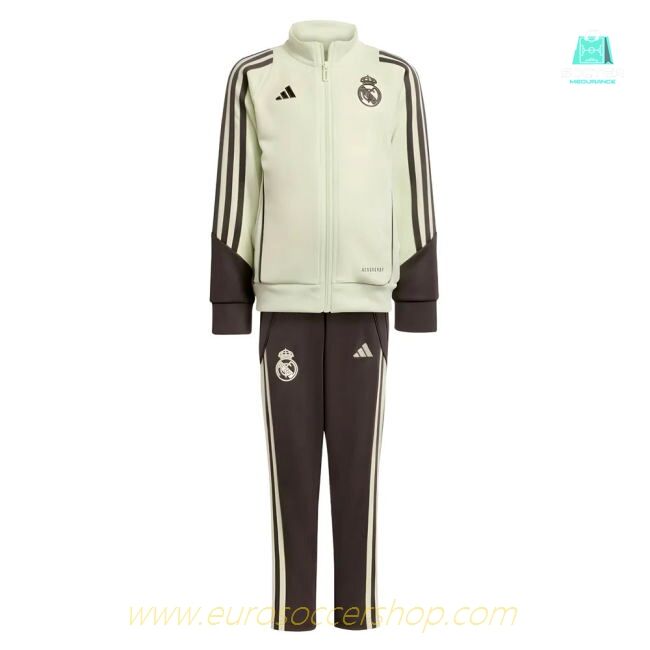 2025-2026 Real Madrid Tracksuit (Almost Lime) - Infants