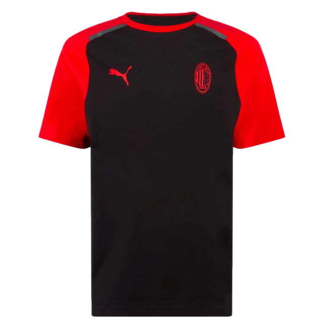 Red And Blacks Football T-shirt Rafael Leão #17 Great Price