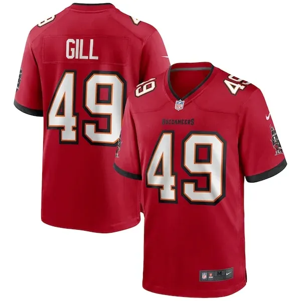 None Game NFL Jersey - Red | Durable Football Apparel | NFL Football