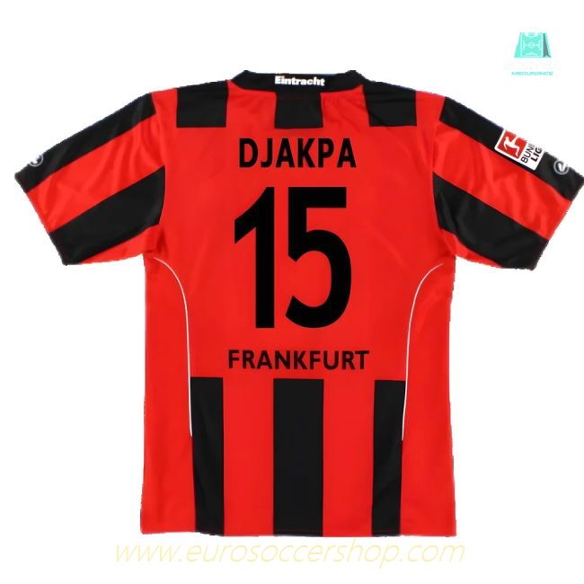 Eintracht Frankfurt 2010-12 Home Shirt ((Very Good) S) (Djakpa 15)