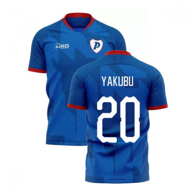 Fervent Portsmouth Portsmouth Home Concept Football Shirt Yakubu #...