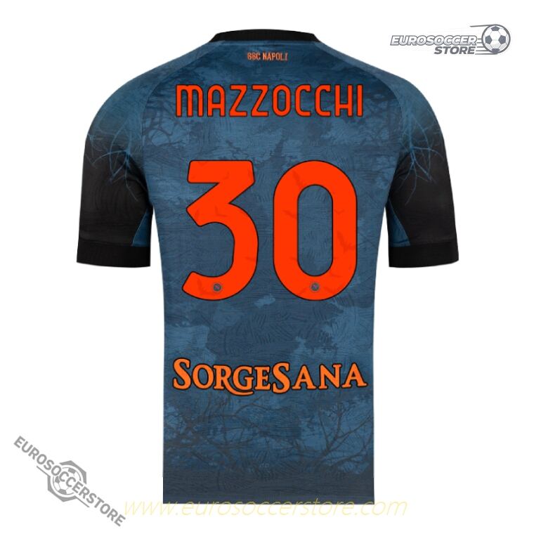 Napoli's Halloween Edition MAZZOCCHI 30 Jersey for the 25-26 Season